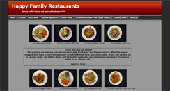 Desktop Screenshot of happyfamilydining.com